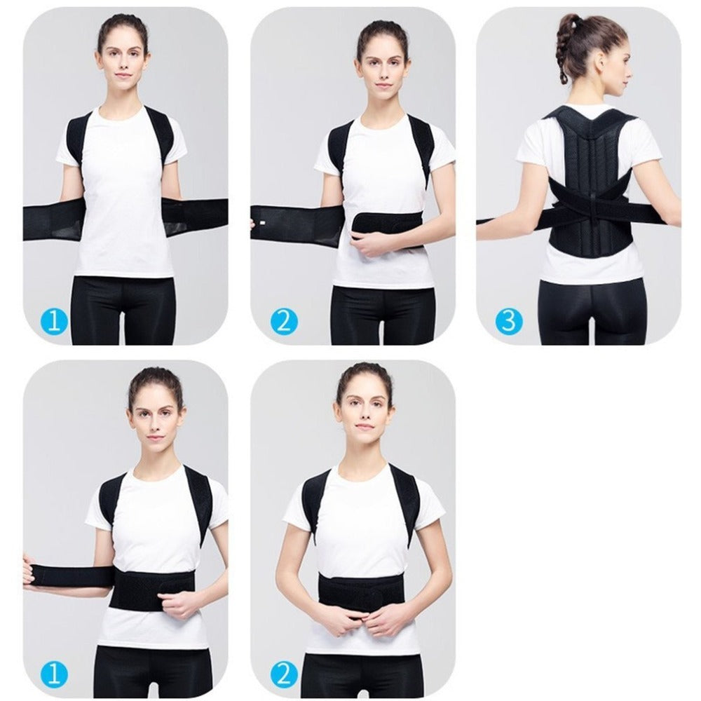 ErgoNova™ Premium Posture Corrector for Back Pain Relief & Spine Alignment